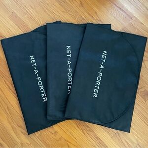 Net-A-Porter Black Garment Bags